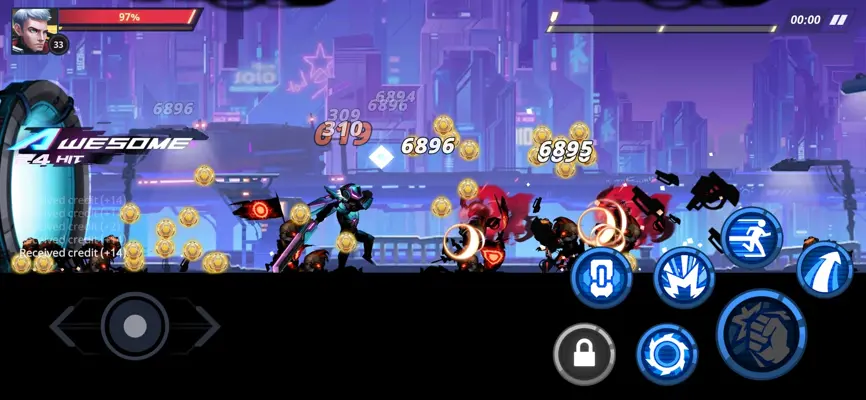 Cyber Fighters android App screenshot 0