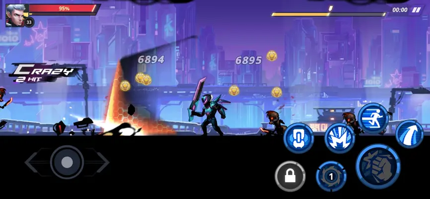 Cyber Fighters android App screenshot 2